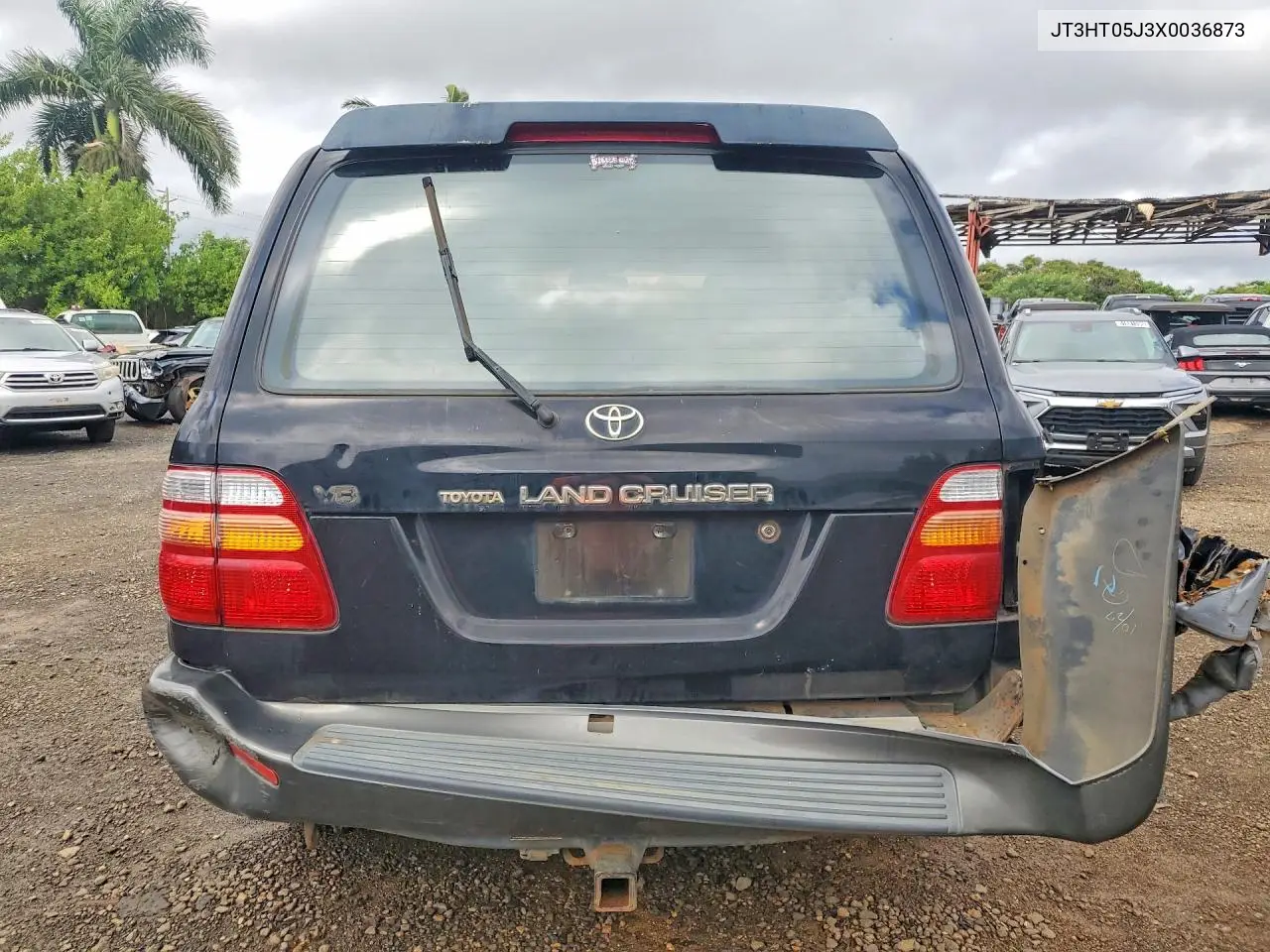1999 Toyota Land Cruiser Base VIN: JT3HT05J3X0036873 Lot: 53223576