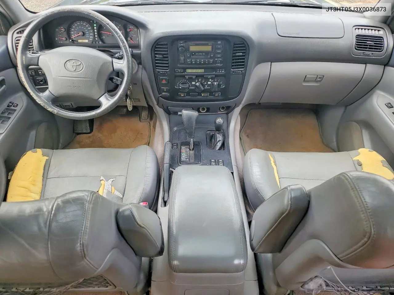 1999 Toyota Land Cruiser Base VIN: JT3HT05J3X0036873 Lot: 53223576
