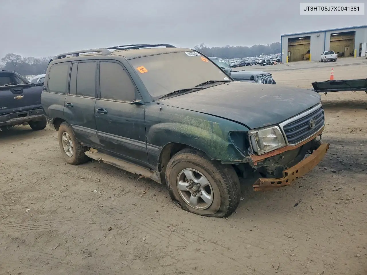 1999 Toyota Land Cruiser VIN: JT3HT05J7X0041381 Lot: 57653706