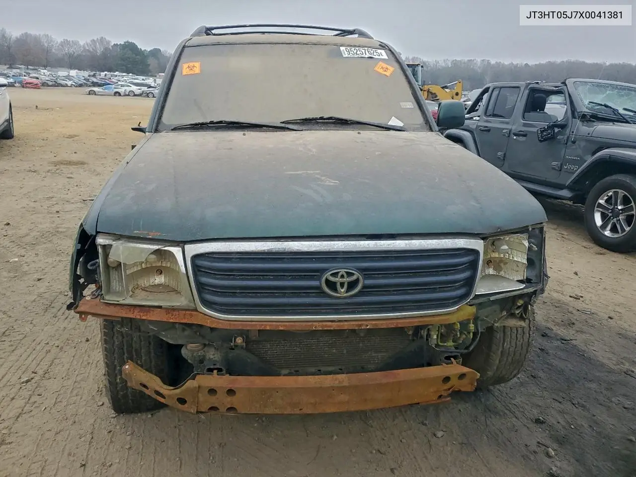 1999 Toyota Land Cruiser VIN: JT3HT05J7X0041381 Lot: 57653706