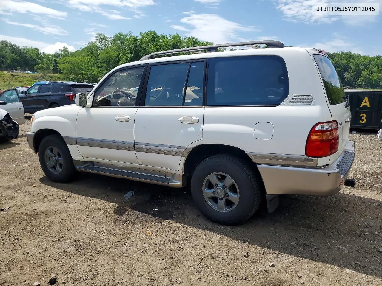 2000 Toyota Land Cruiser Base VIN: JT3HT05J5Y0112045 Lot: 57004636