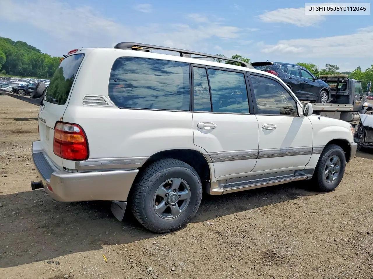 2000 Toyota Land Cruiser Base VIN: JT3HT05J5Y0112045 Lot: 57004636