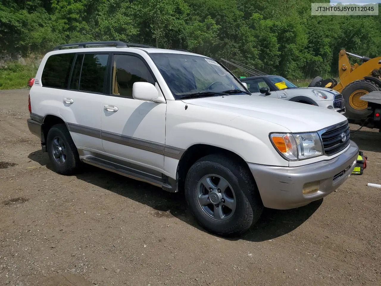 2000 Toyota Land Cruiser Base VIN: JT3HT05J5Y0112045 Lot: 57004636