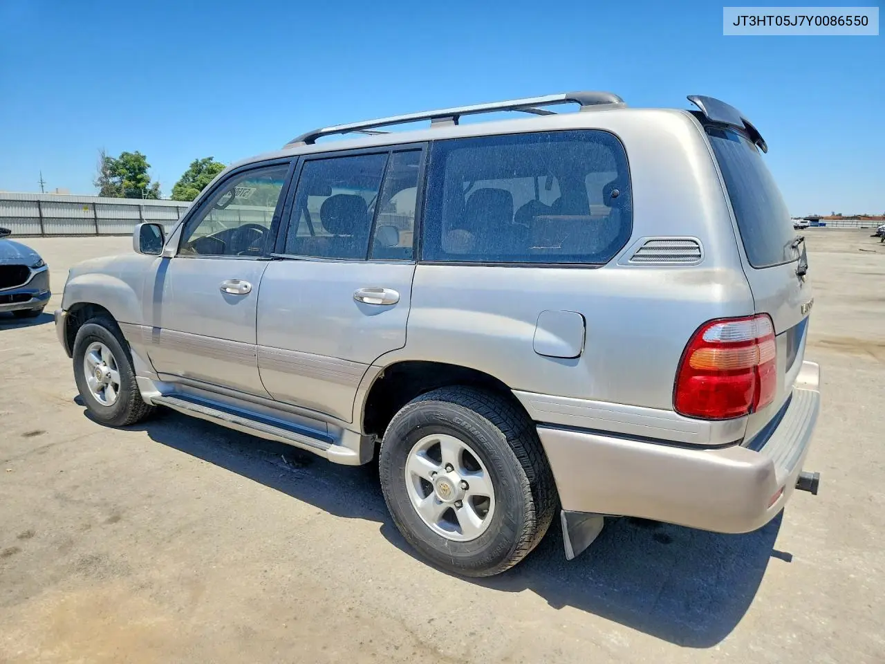 2000 Toyota Land Cruiser Base VIN: JT3HT05J7Y0086550 Lot: 57696776