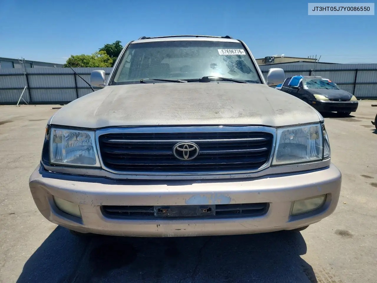 2000 Toyota Land Cruiser Base VIN: JT3HT05J7Y0086550 Lot: 57696776