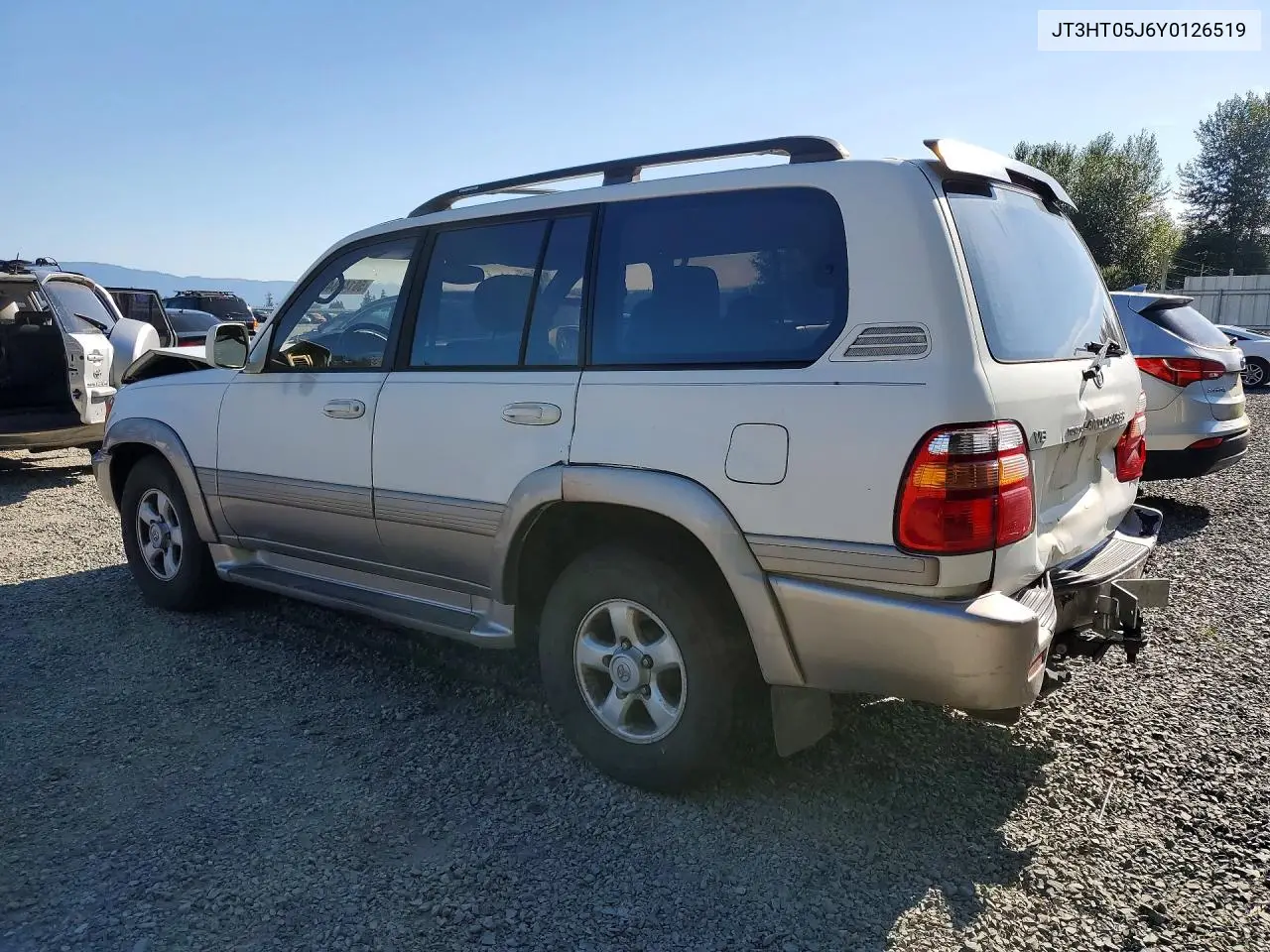 2000 Toyota Land Cruiser Base VIN: JT3HT05J6Y0126519 Lot: 58148846