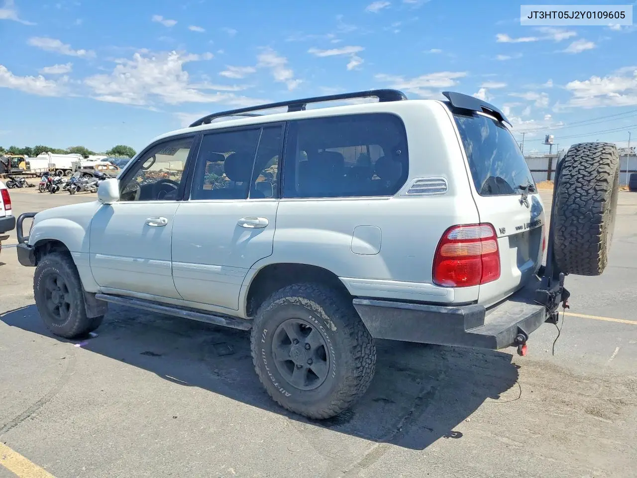 2000 Toyota Land Cruiser Base VIN: JT3HT05J2Y0109605 Lot: 59187616