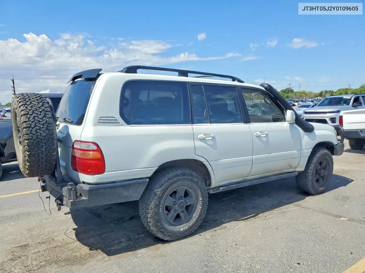 2000 Toyota Land Cruiser Base VIN: JT3HT05J2Y0109605 Lot: 59187616