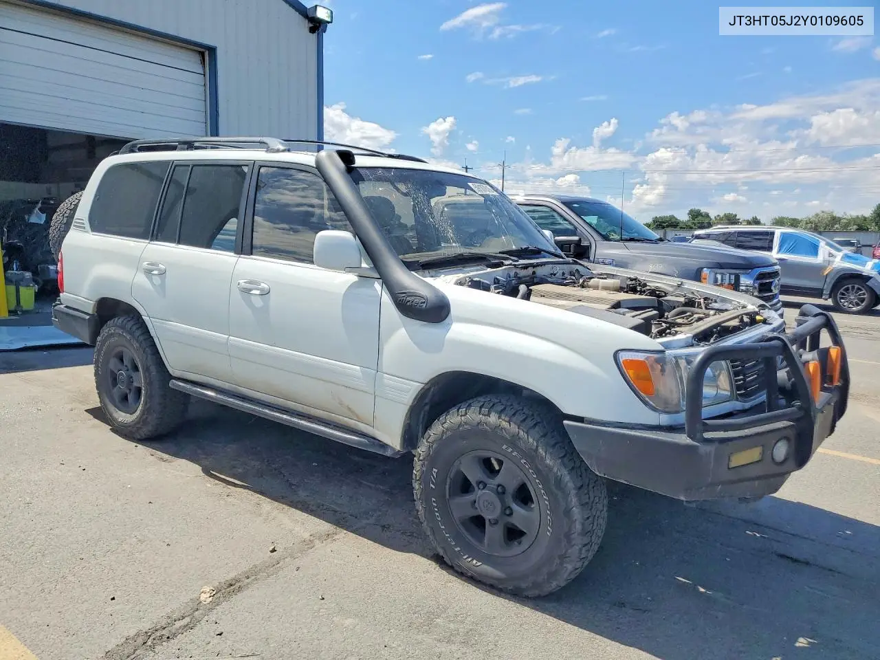 2000 Toyota Land Cruiser Base VIN: JT3HT05J2Y0109605 Lot: 59187616
