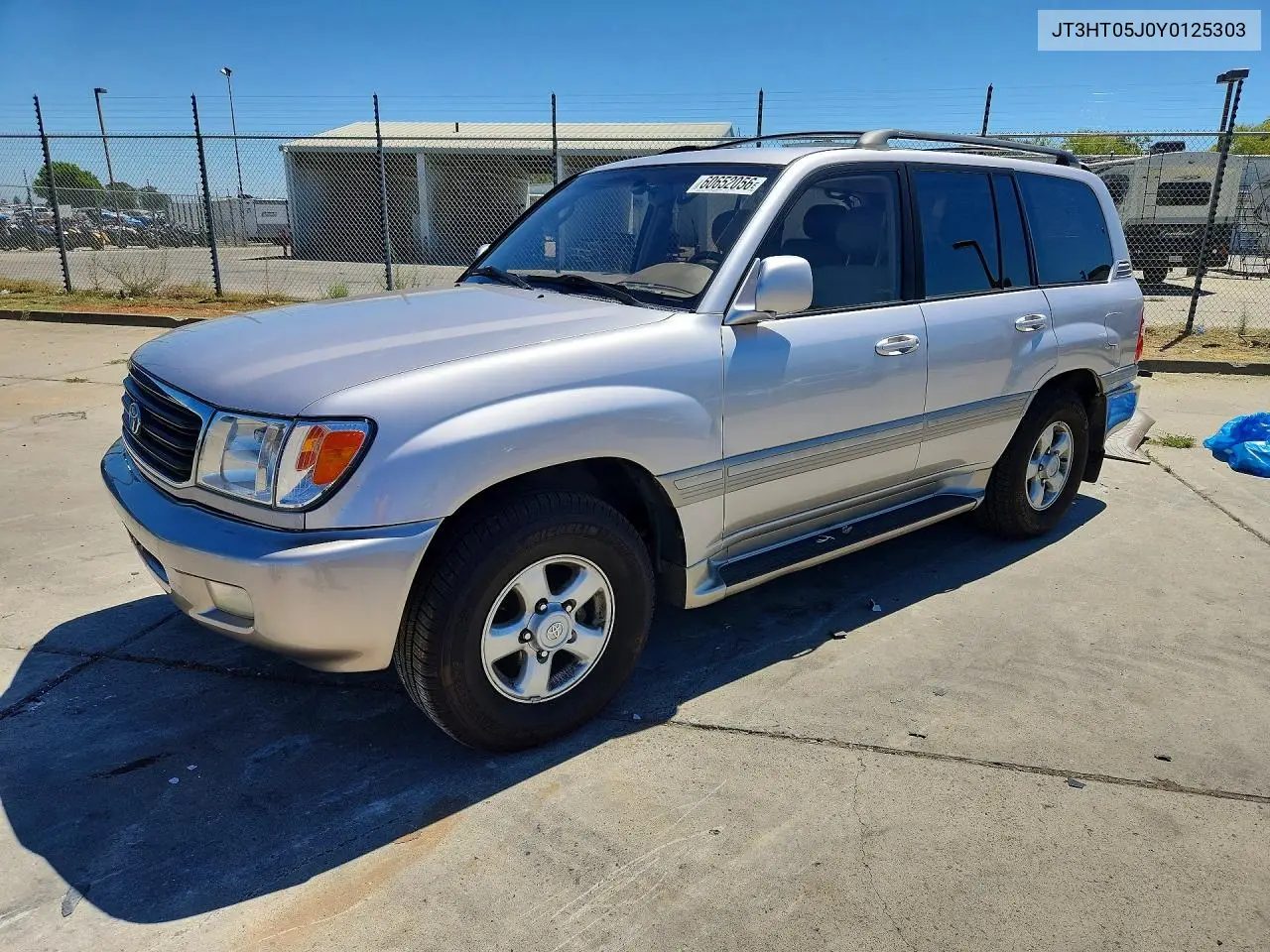 2000 Toyota Land Cruiser Base VIN: JT3HT05J0Y0125303 Lot: 60652056
