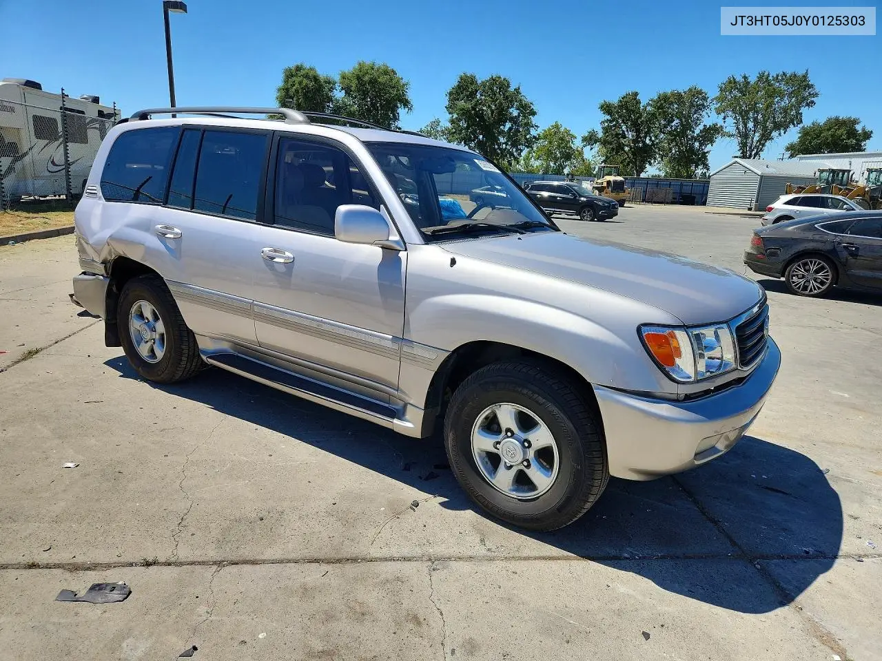 2000 Toyota Land Cruiser Base VIN: JT3HT05J0Y0125303 Lot: 60652056