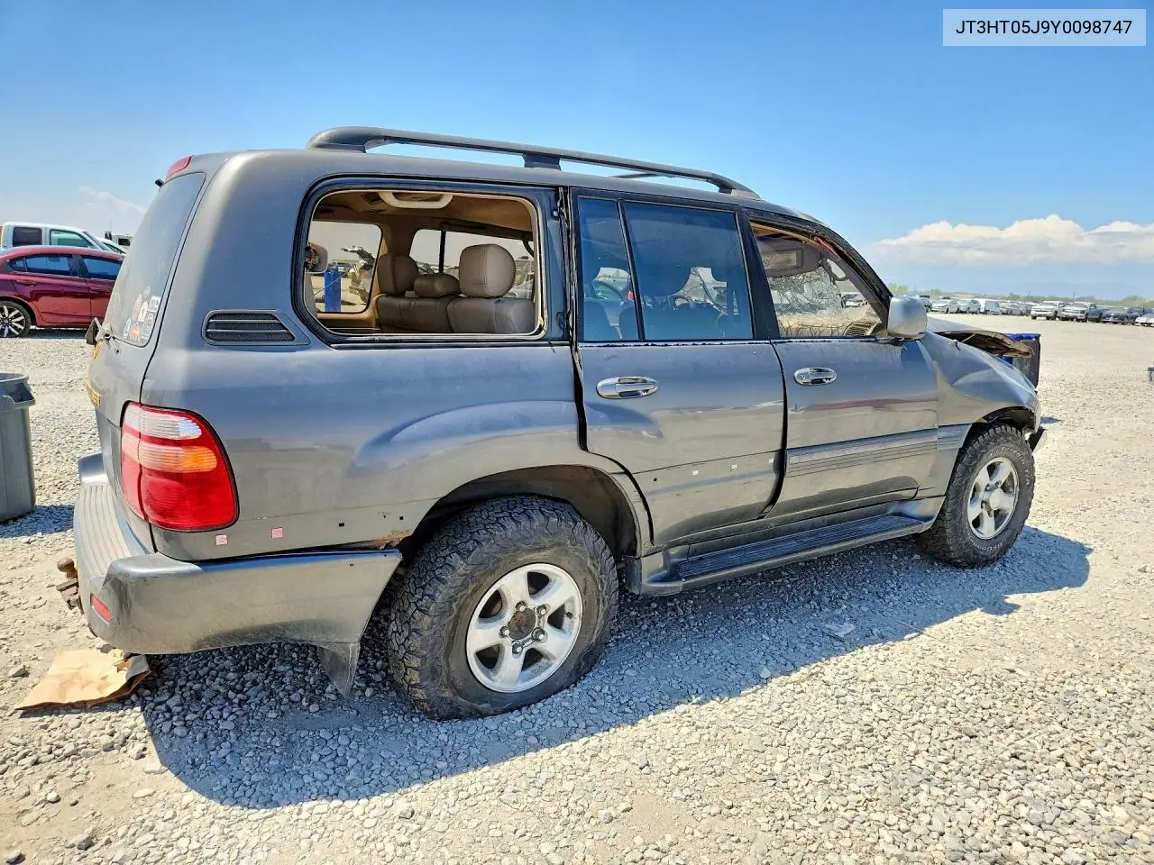 2000 Toyota Land Cruiser Base VIN: JT3HT05J9Y0098747 Lot: 60982096