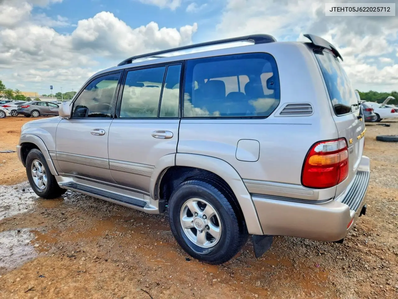 2002 Toyota Land Cruiser Base VIN: JTEHT05J622025712 Lot: 57957236
