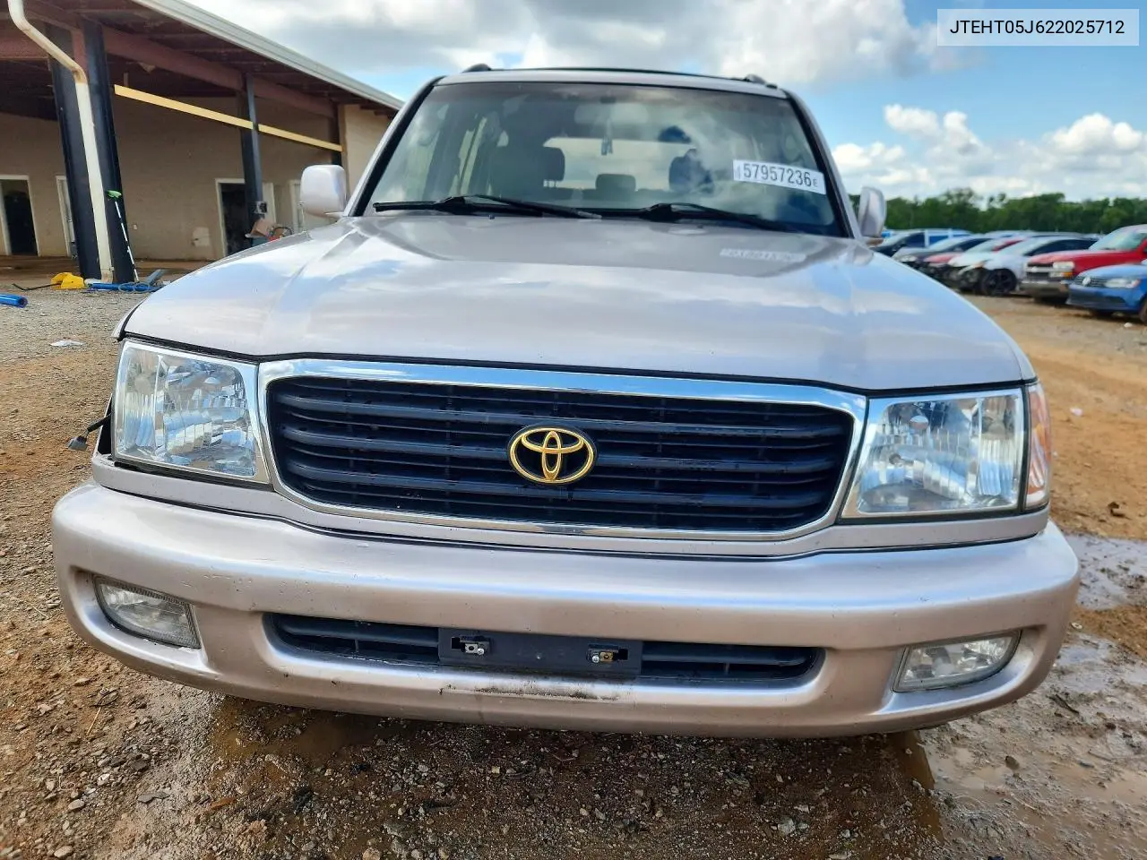 2002 Toyota Land Cruiser Base VIN: JTEHT05J622025712 Lot: 57957236