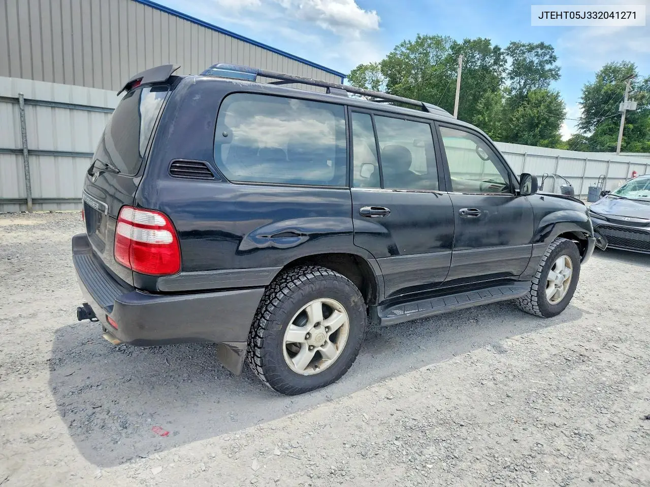 2003 Toyota Land Cruiser Base VIN: JTEHT05J332041271 Lot: 55821646