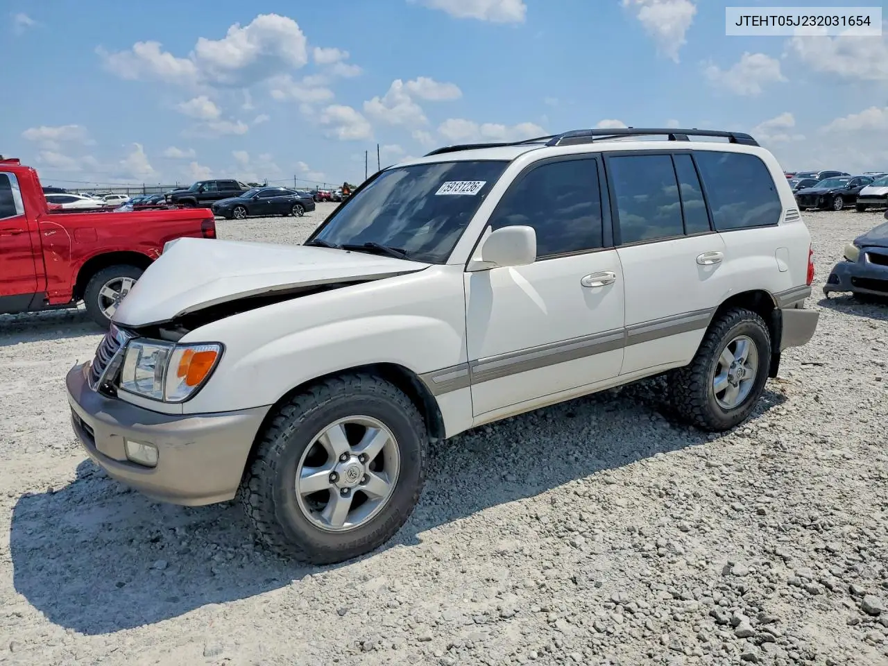 2003 Toyota Land Cruiser Base VIN: JTEHT05J232031654 Lot: 59131236