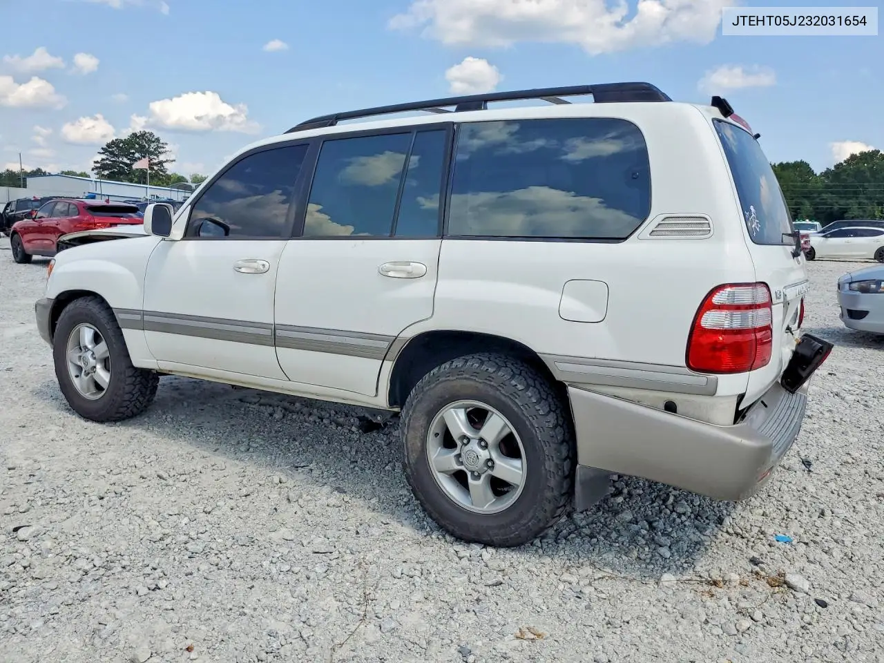 2003 Toyota Land Cruiser Base VIN: JTEHT05J232031654 Lot: 59131236