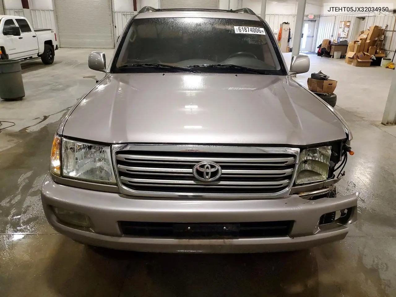 2003 Toyota Land Cruiser Base VIN: JTEHT05JX32034950 Lot: 61874006