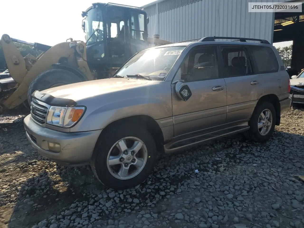 2003 Toyota Land Cruiser VIN: JTEHT05J732031696 Lot: 80167135