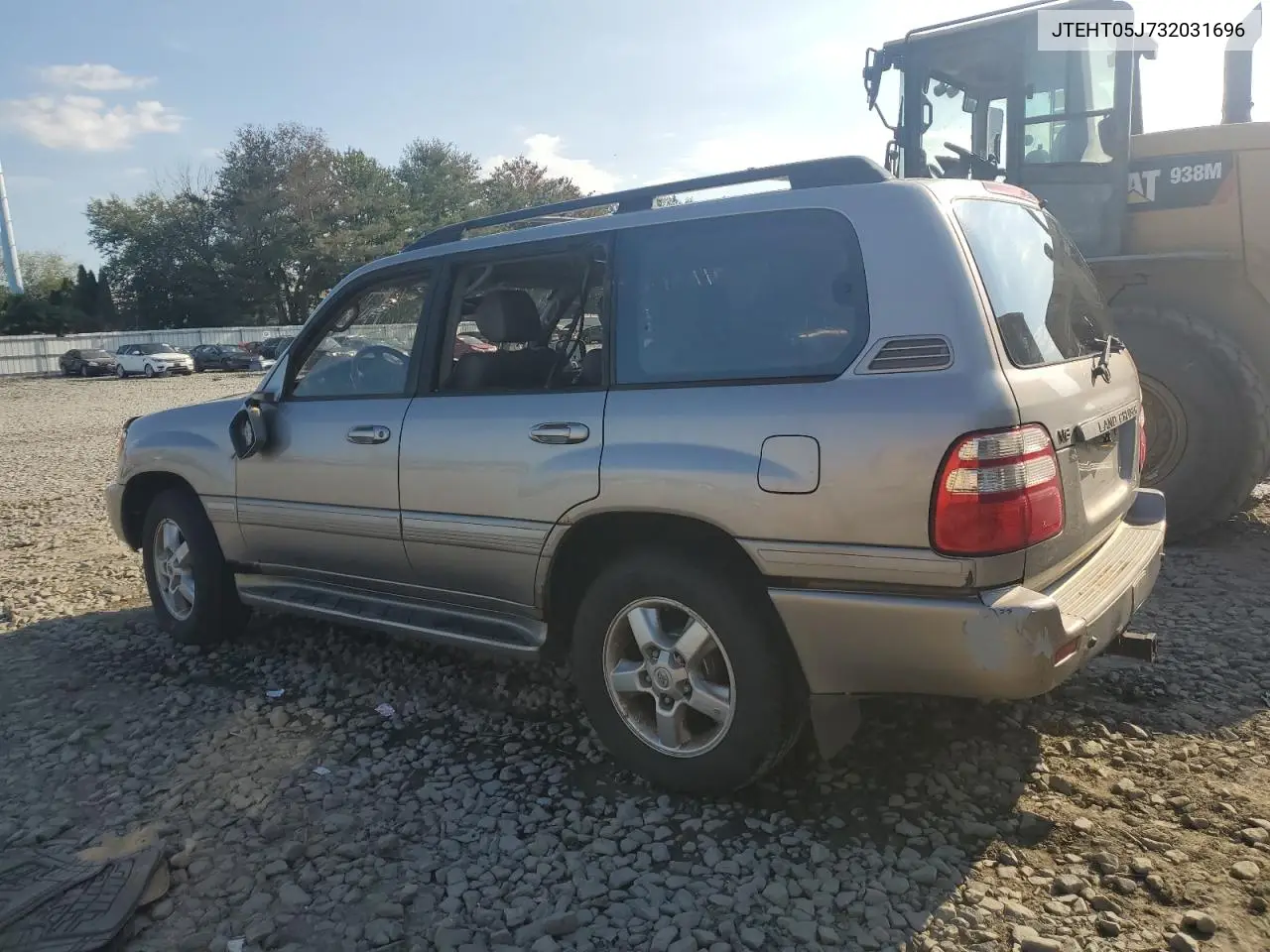 2003 Toyota Land Cruiser VIN: JTEHT05J732031696 Lot: 80167135
