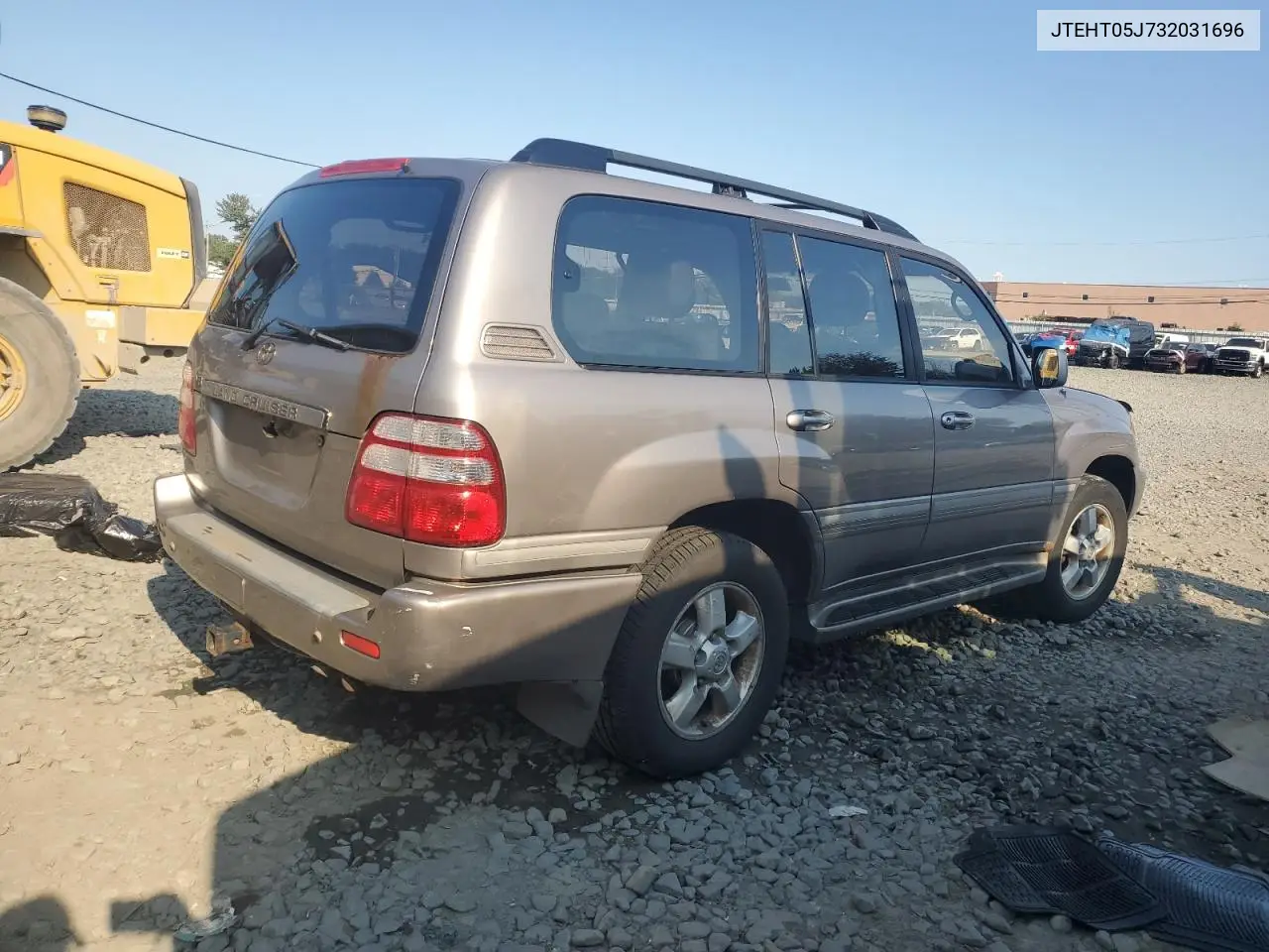 2003 Toyota Land Cruiser VIN: JTEHT05J732031696 Lot: 80167135