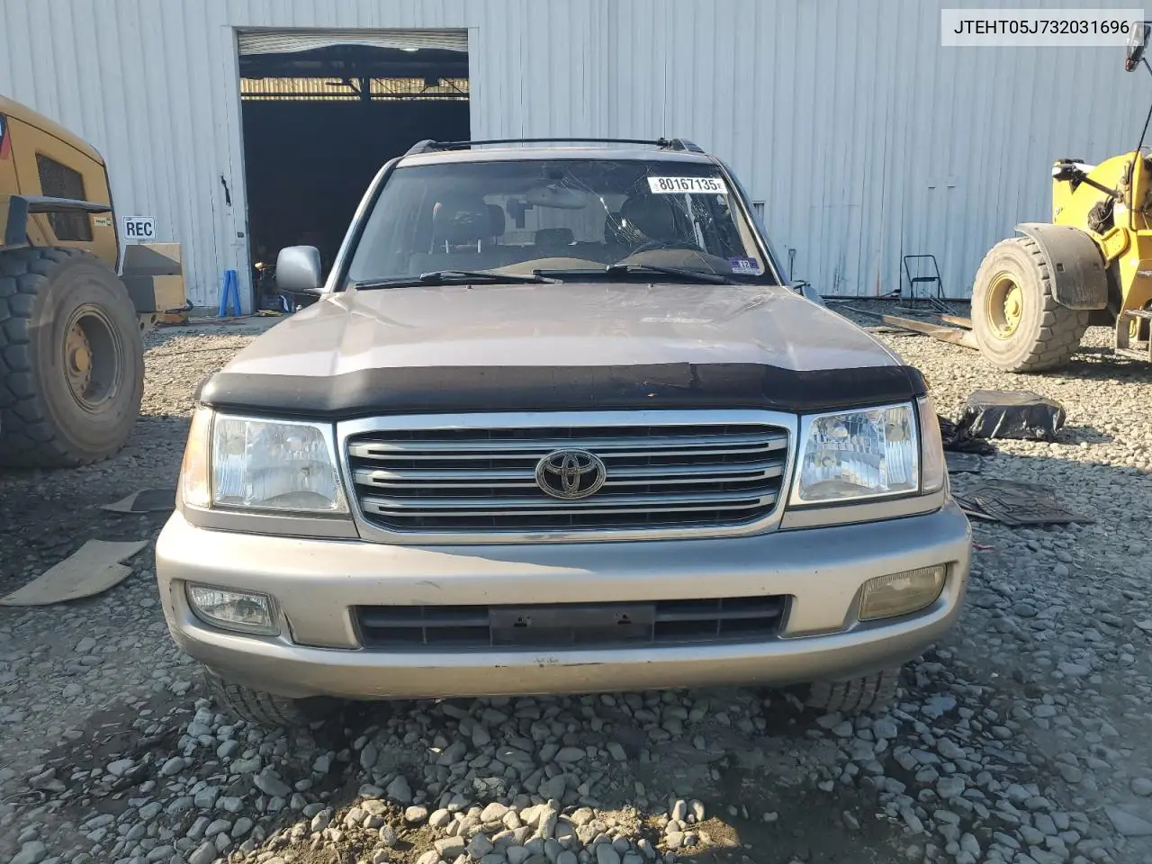 2003 Toyota Land Cruiser VIN: JTEHT05J732031696 Lot: 80167135