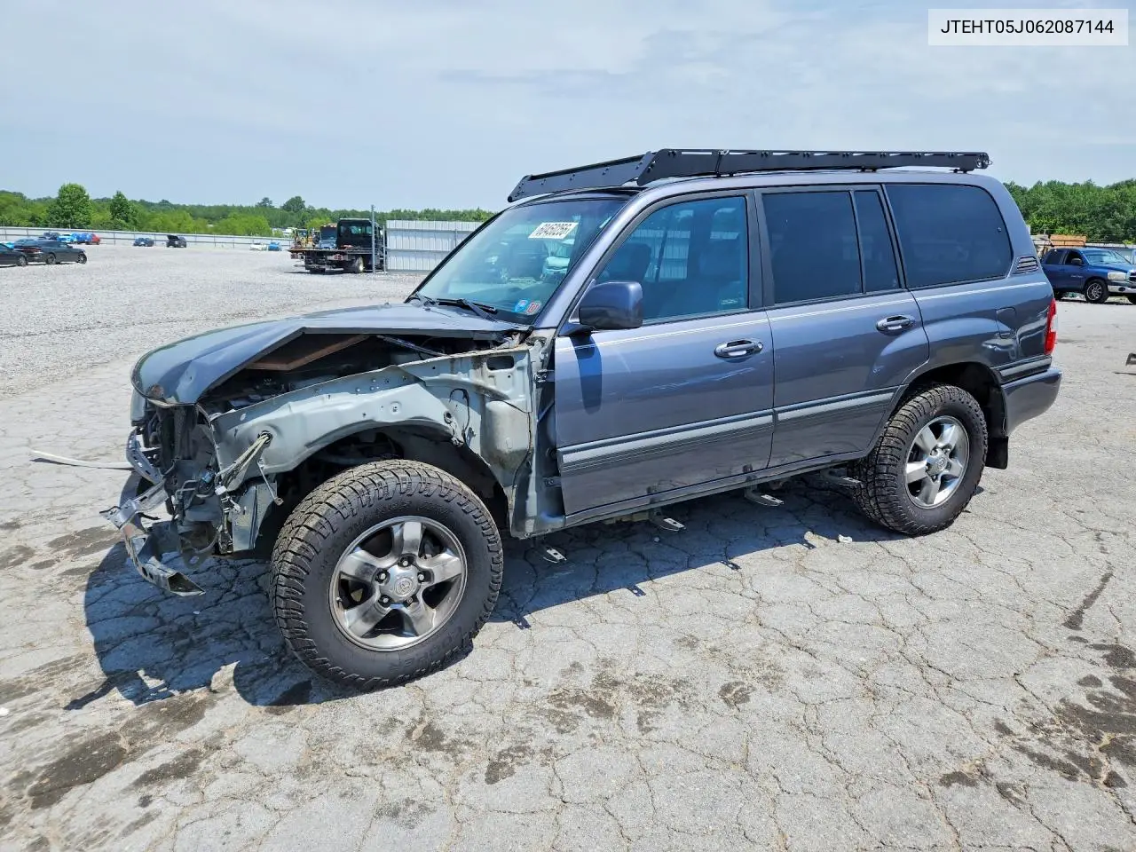 2006 Toyota Land Cruiser Base VIN: JTEHT05J062087144 Lot: 60450256