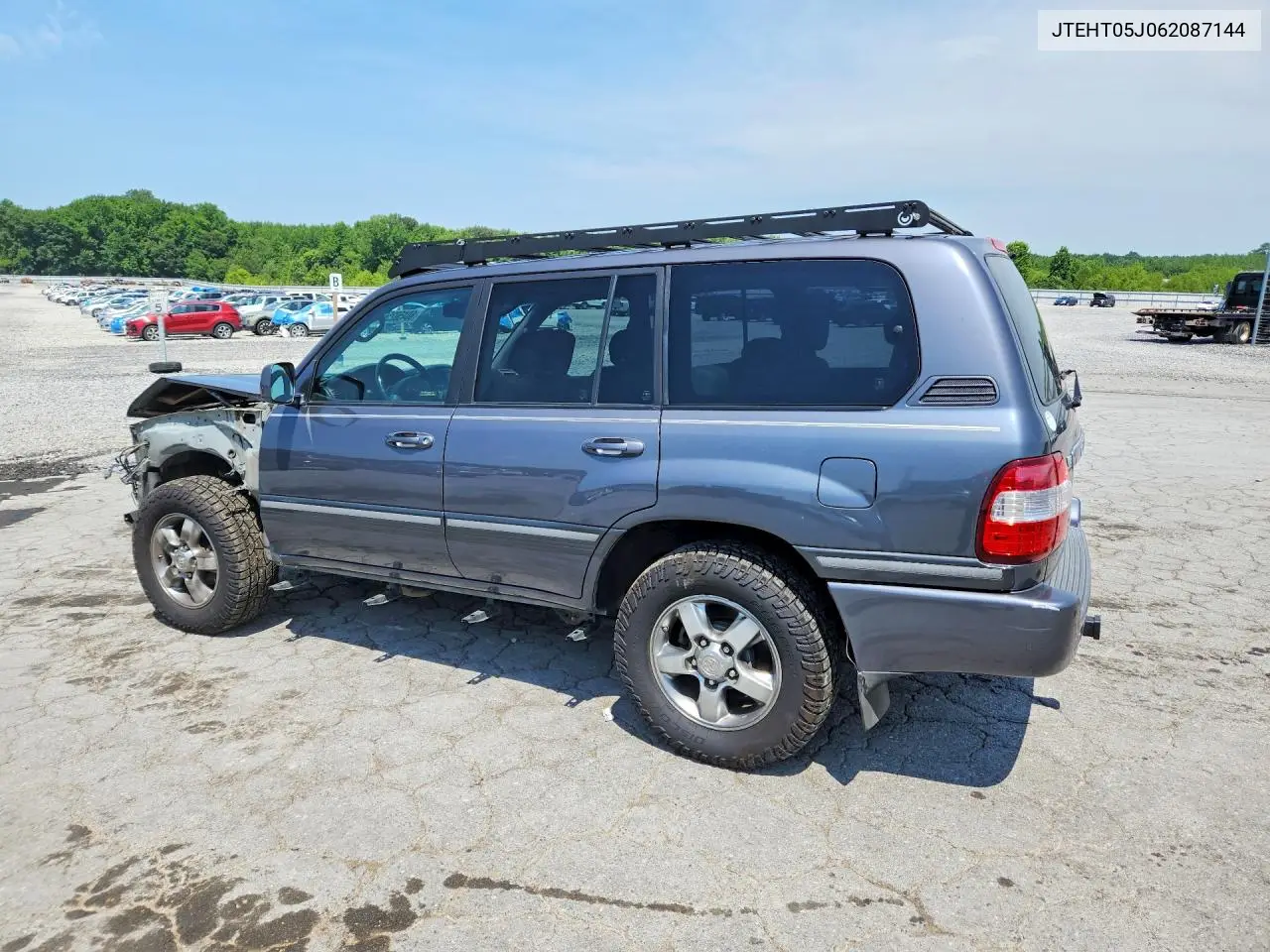 2006 Toyota Land Cruiser Base VIN: JTEHT05J062087144 Lot: 60450256