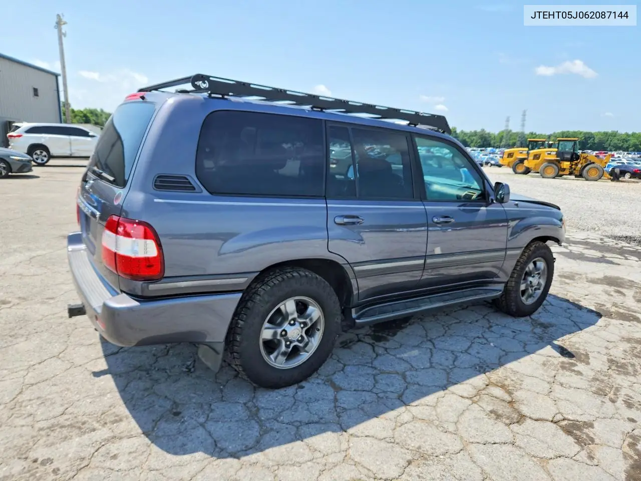 2006 Toyota Land Cruiser Base VIN: JTEHT05J062087144 Lot: 60450256