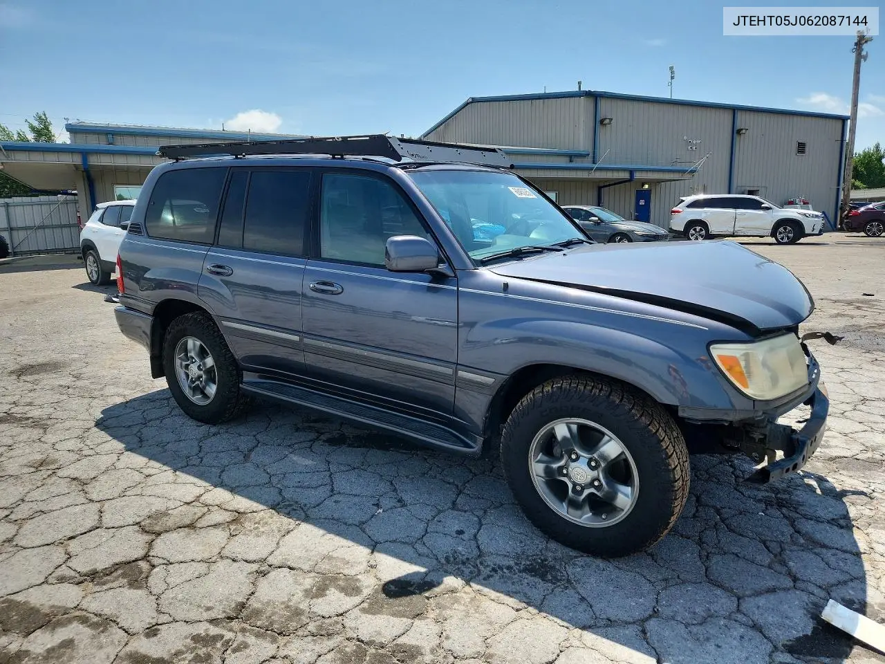 2006 Toyota Land Cruiser Base VIN: JTEHT05J062087144 Lot: 60450256