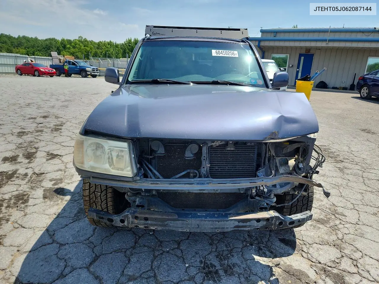 2006 Toyota Land Cruiser Base VIN: JTEHT05J062087144 Lot: 60450256