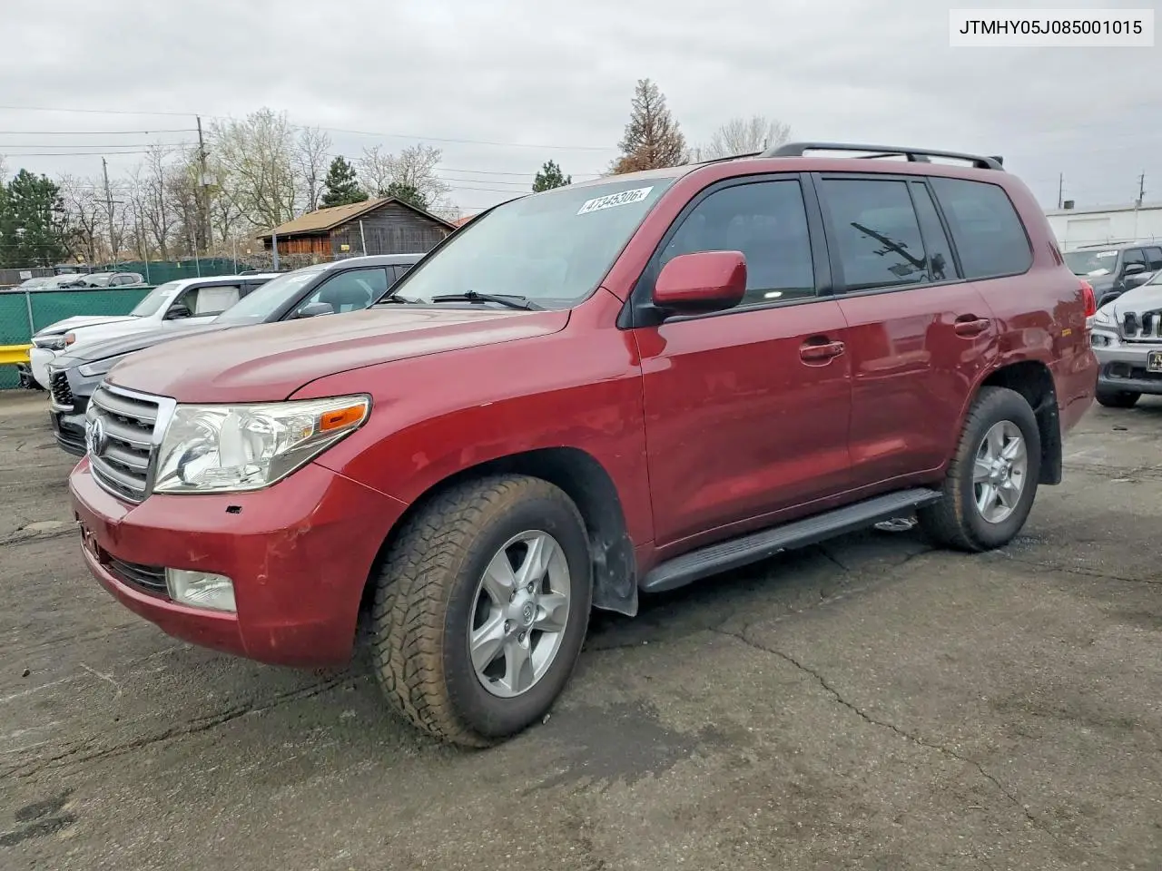 2008 Toyota Land Cruiser Base VIN: JTMHY05J085001015 Lot: 47345306