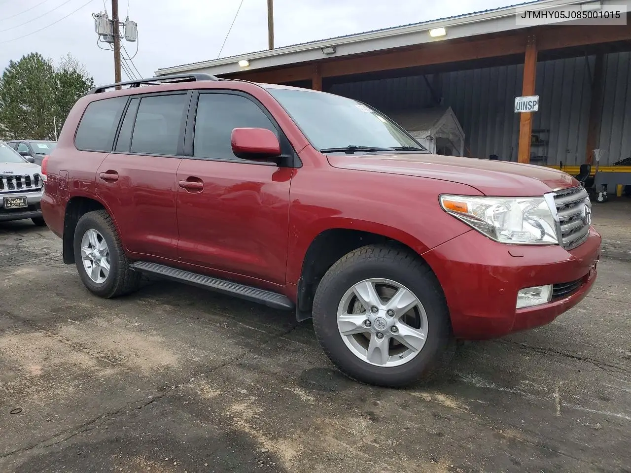 2008 Toyota Land Cruiser Base VIN: JTMHY05J085001015 Lot: 47345306
