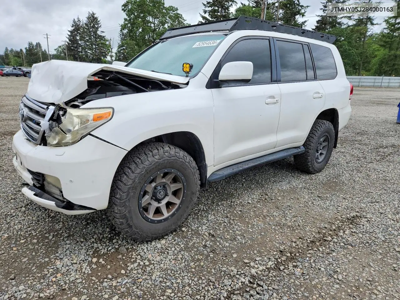 2008 Toyota Land Cruiser Base VIN: JTMHY05J284000163 Lot: 52954636