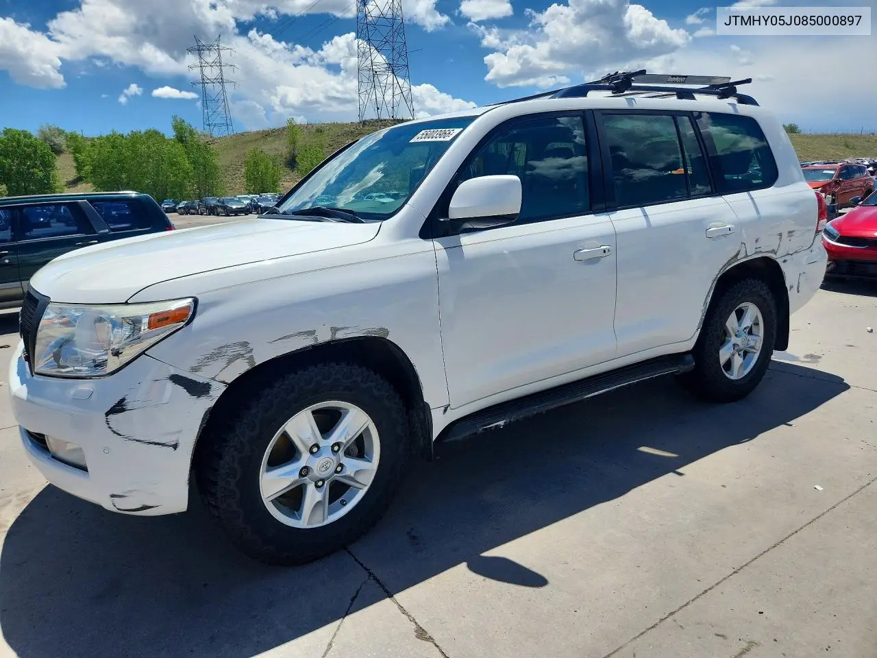 2008 Toyota Land Cruiser Base VIN: JTMHY05J085000897 Lot: 55003966