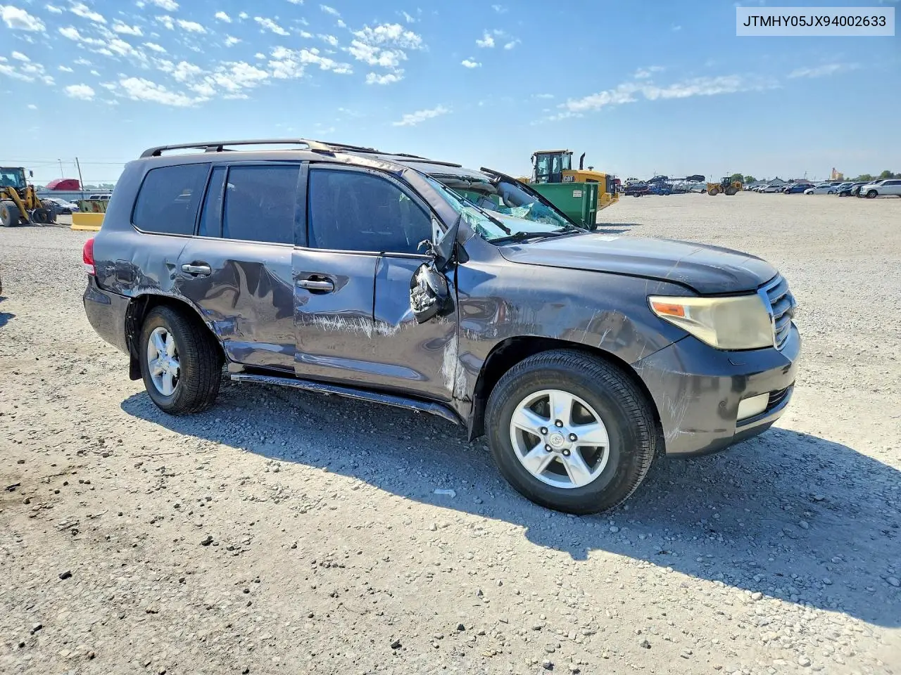 2009 Toyota Land Cruiser Base VIN: JTMHY05JX94002633 Lot: 61914536