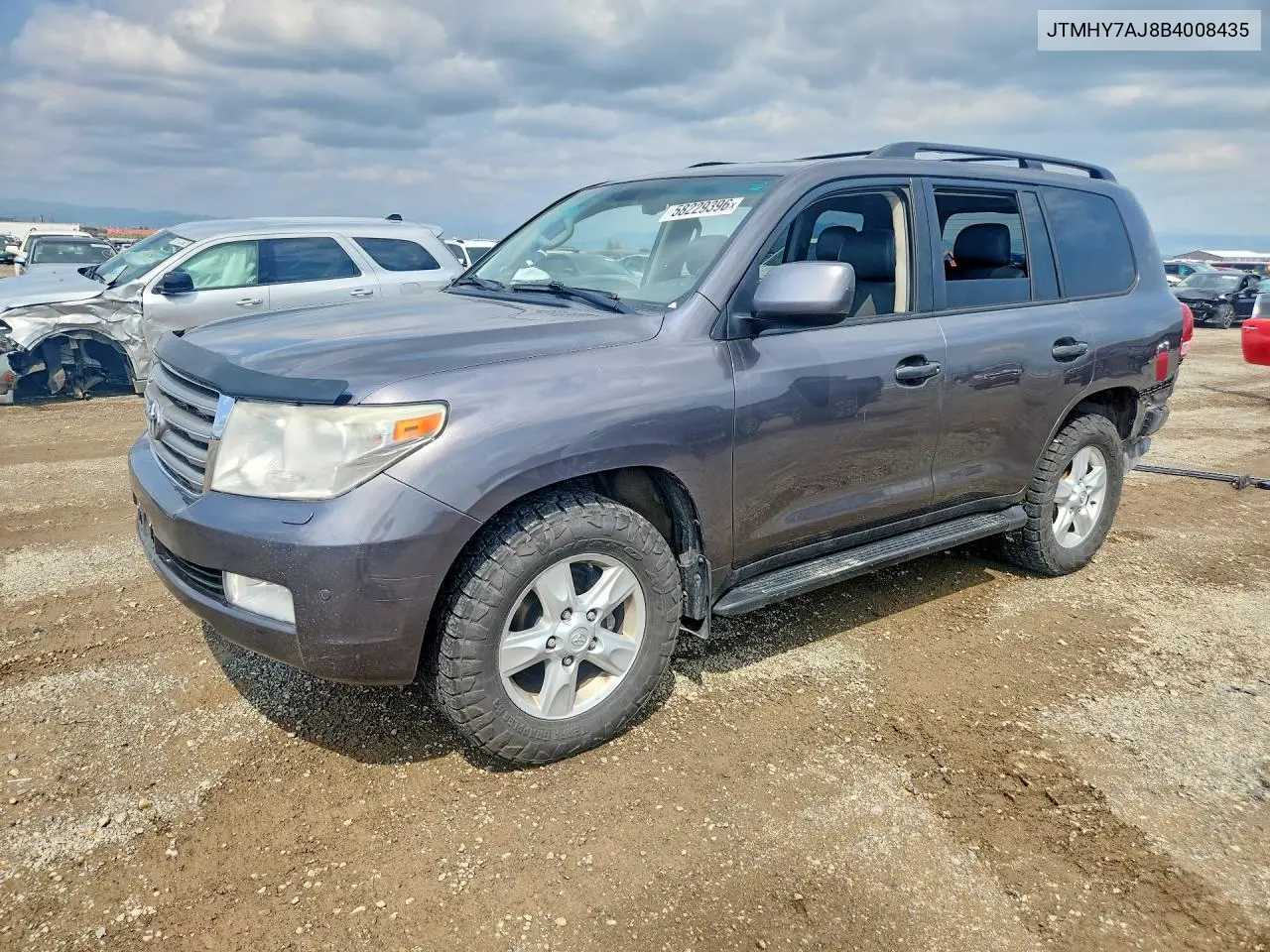 2011 Toyota Land Cruiser Base VIN: JTMHY7AJ8B4008435 Lot: 58229396