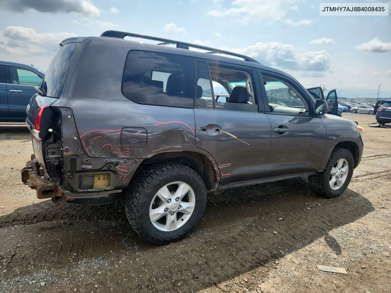2011 Toyota Land Cruiser Base VIN: JTMHY7AJ8B4008435 Lot: 58229396