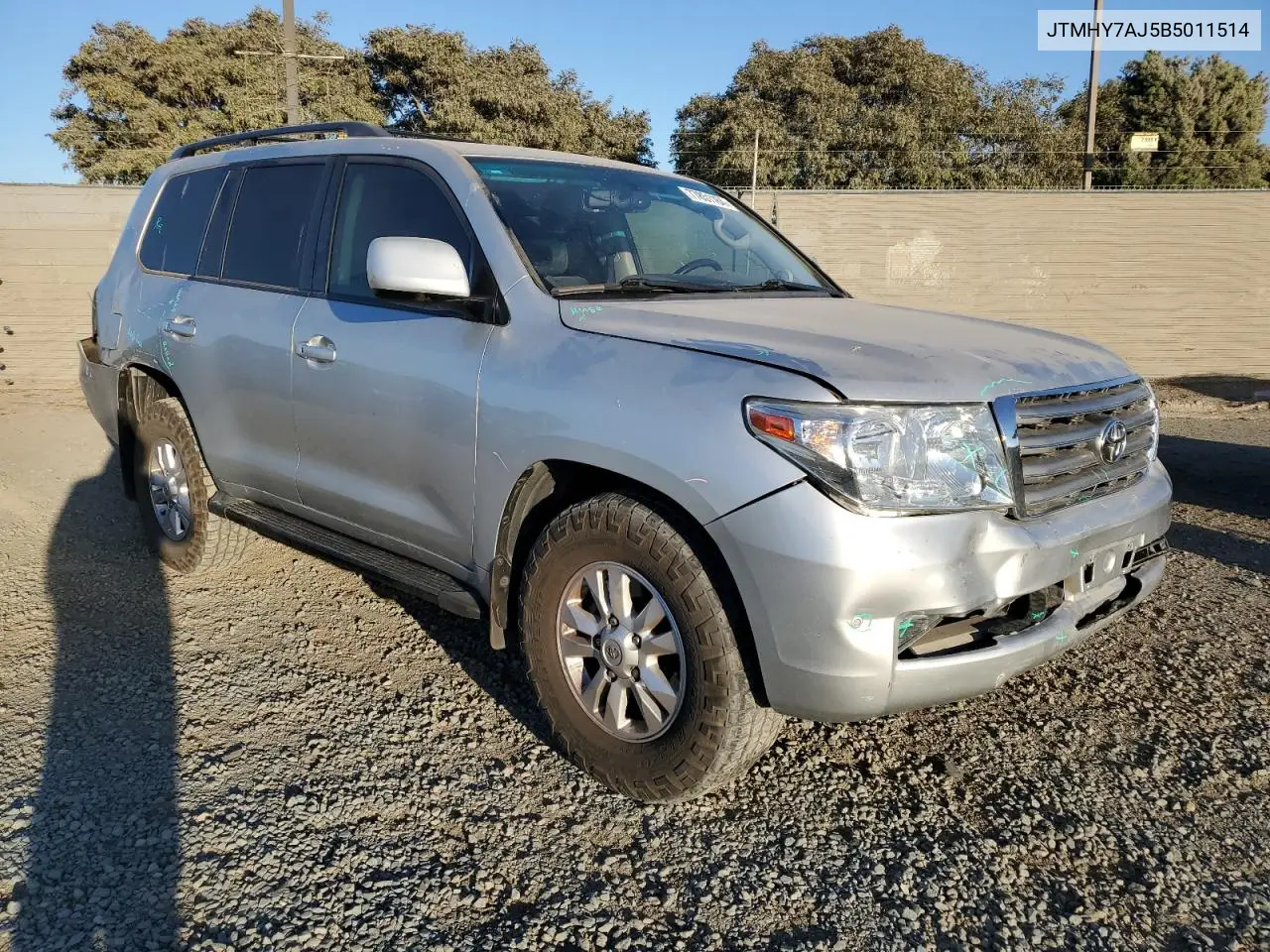 2011 Toyota Land Cruiser VIN: JTMHY7AJ5B5011514 Lot: 77851184
