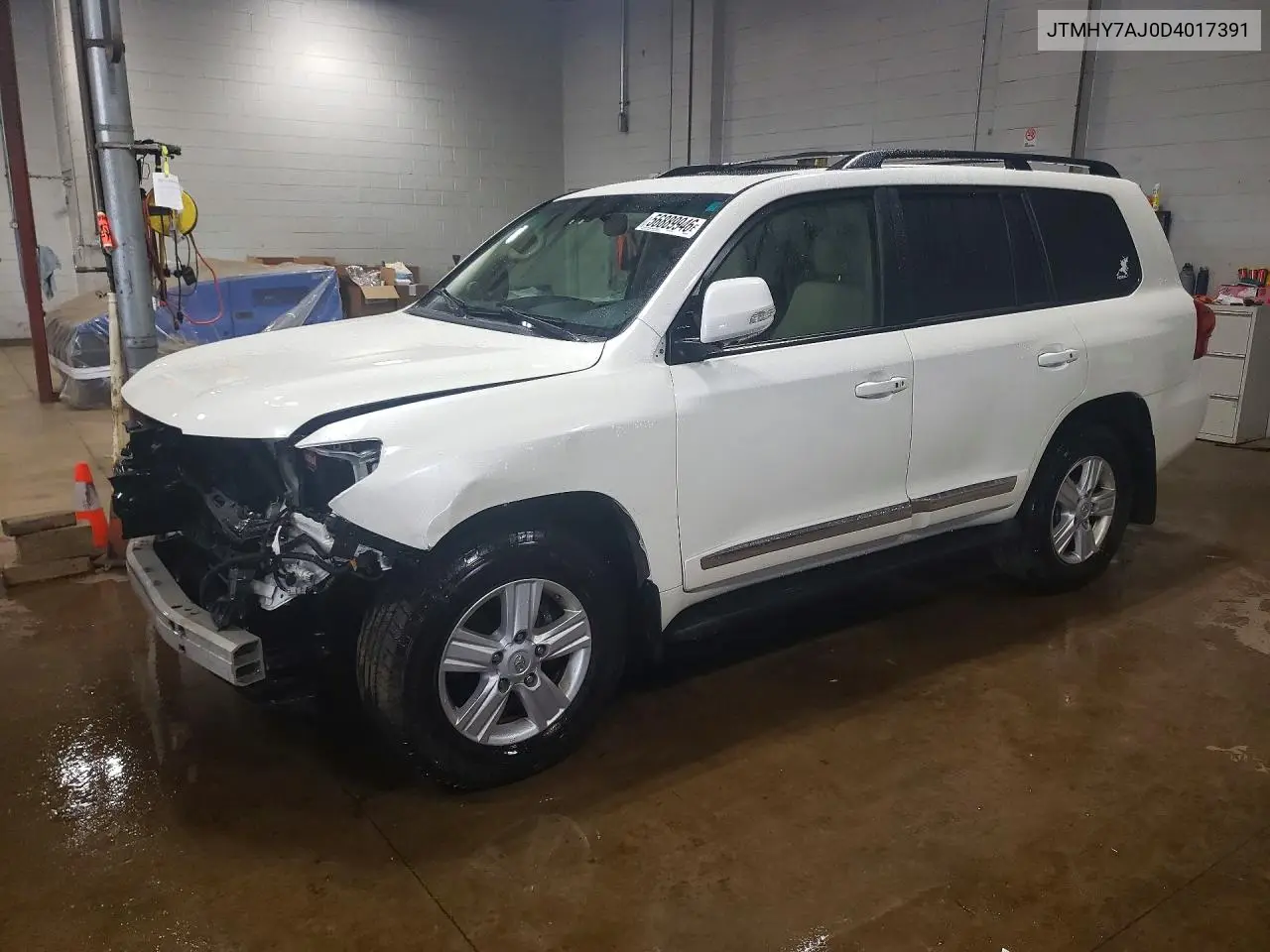 2013 Toyota Land Cruiser Base VIN: JTMHY7AJ0D4017391 Lot: 56889946
