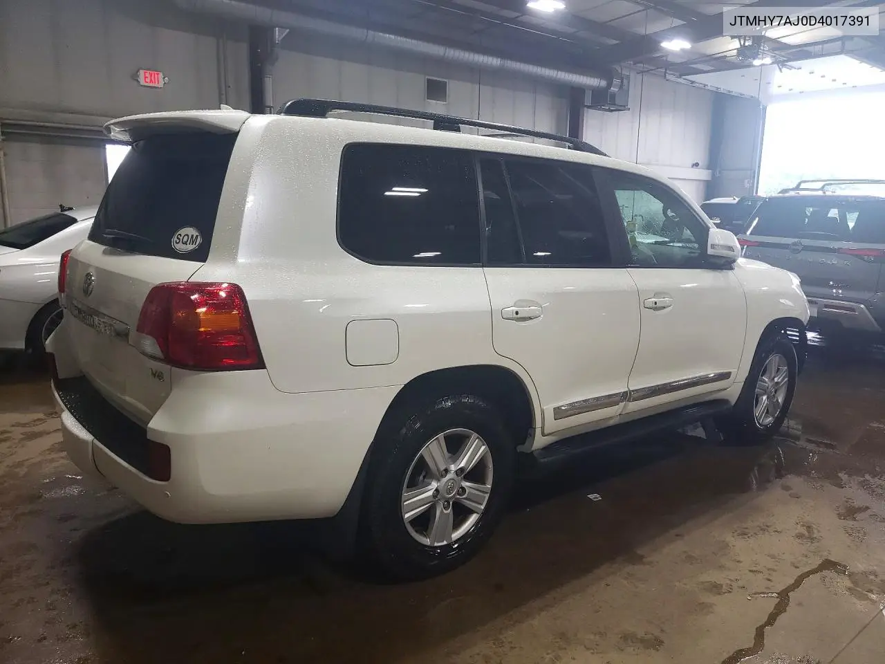 2013 Toyota Land Cruiser Base VIN: JTMHY7AJ0D4017391 Lot: 56889946