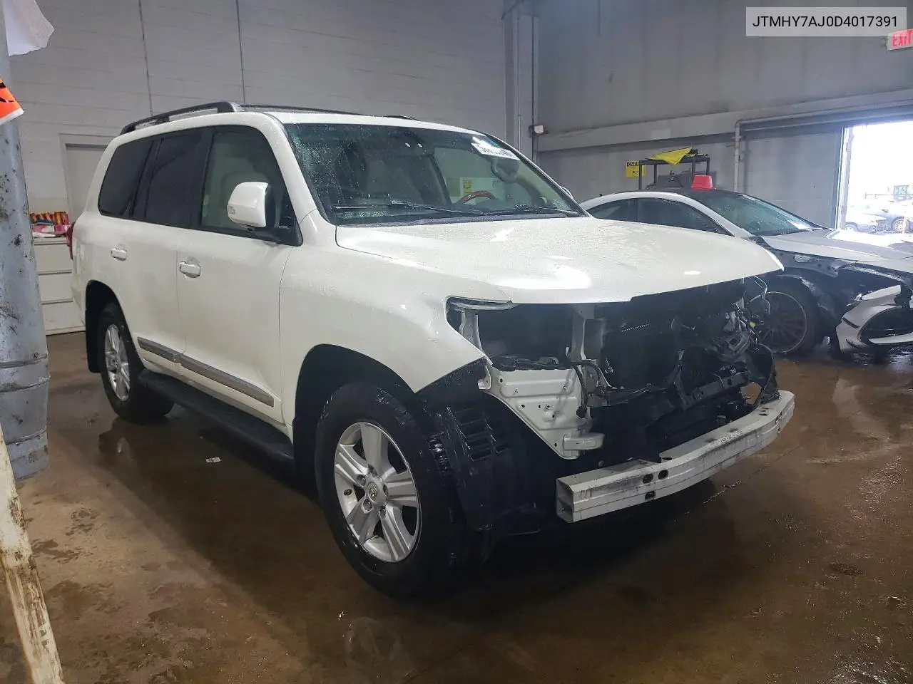 2013 Toyota Land Cruiser Base VIN: JTMHY7AJ0D4017391 Lot: 56889946