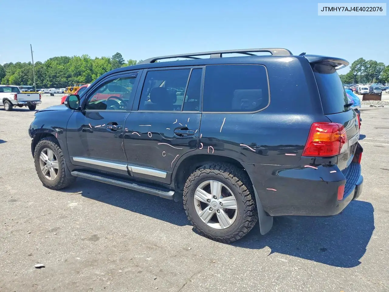 2014 Toyota Land Cruiser Base VIN: JTMHY7AJ4E4022076 Lot: 60944856