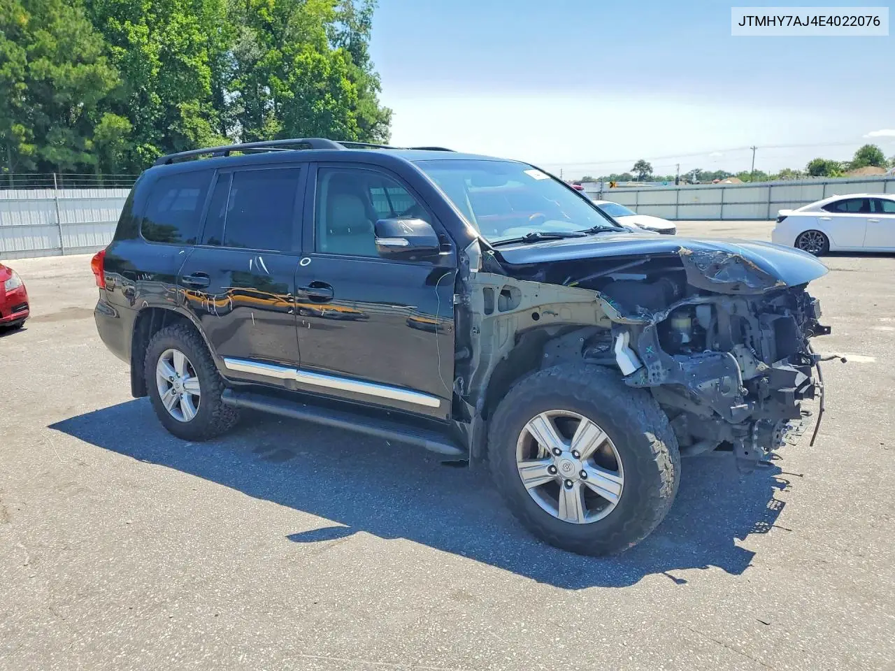 2014 Toyota Land Cruiser Base VIN: JTMHY7AJ4E4022076 Lot: 60944856