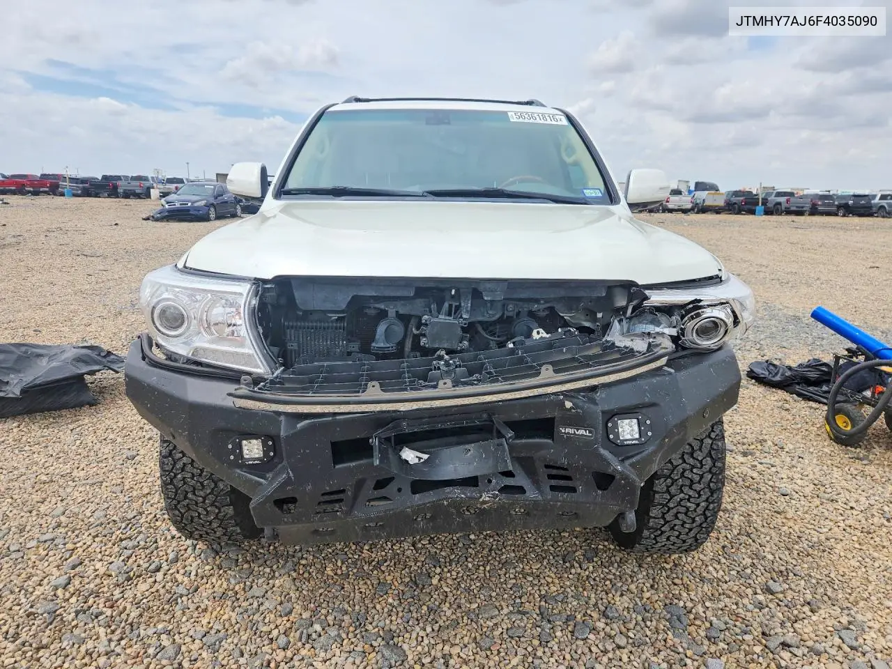 2015 Toyota Land Cruiser Base VIN: JTMHY7AJ6F4035090 Lot: 56361816
