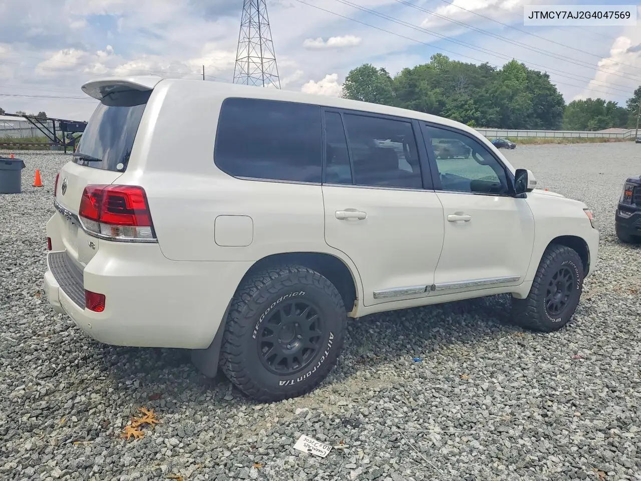 2016 Toyota Land Cruiser Base VIN: JTMCY7AJ2G4047569 Lot: 60466166