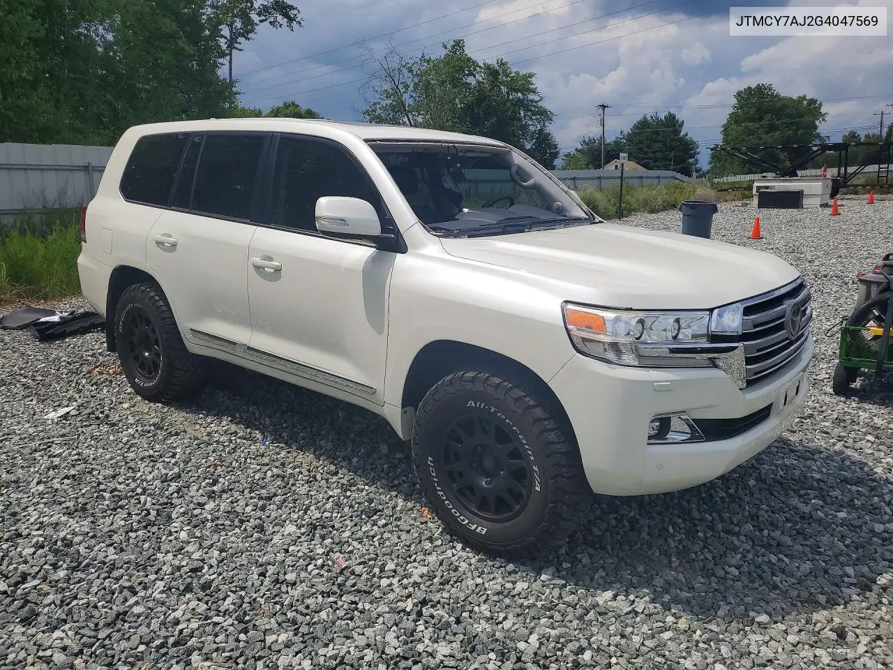 2016 Toyota Land Cruiser Base VIN: JTMCY7AJ2G4047569 Lot: 60466166