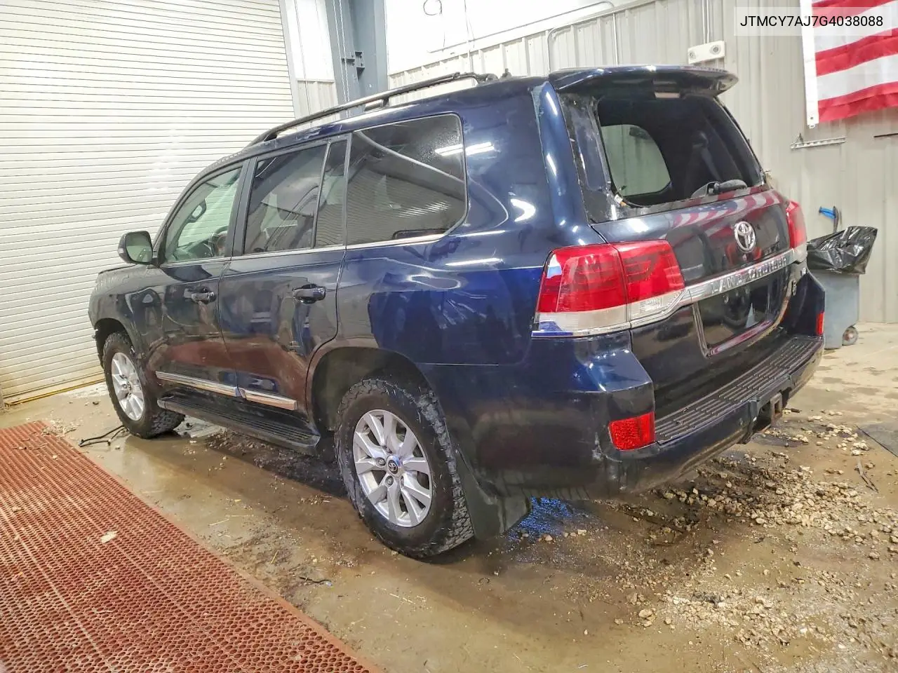 2016 Toyota Land Cruiser Base VIN: JTMCY7AJ7G4038088 Lot: 76758245