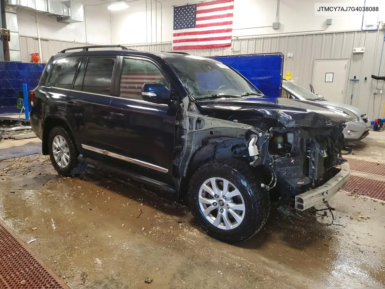 2016 Toyota Land Cruiser Base VIN: JTMCY7AJ7G4038088 Lot: 76758245