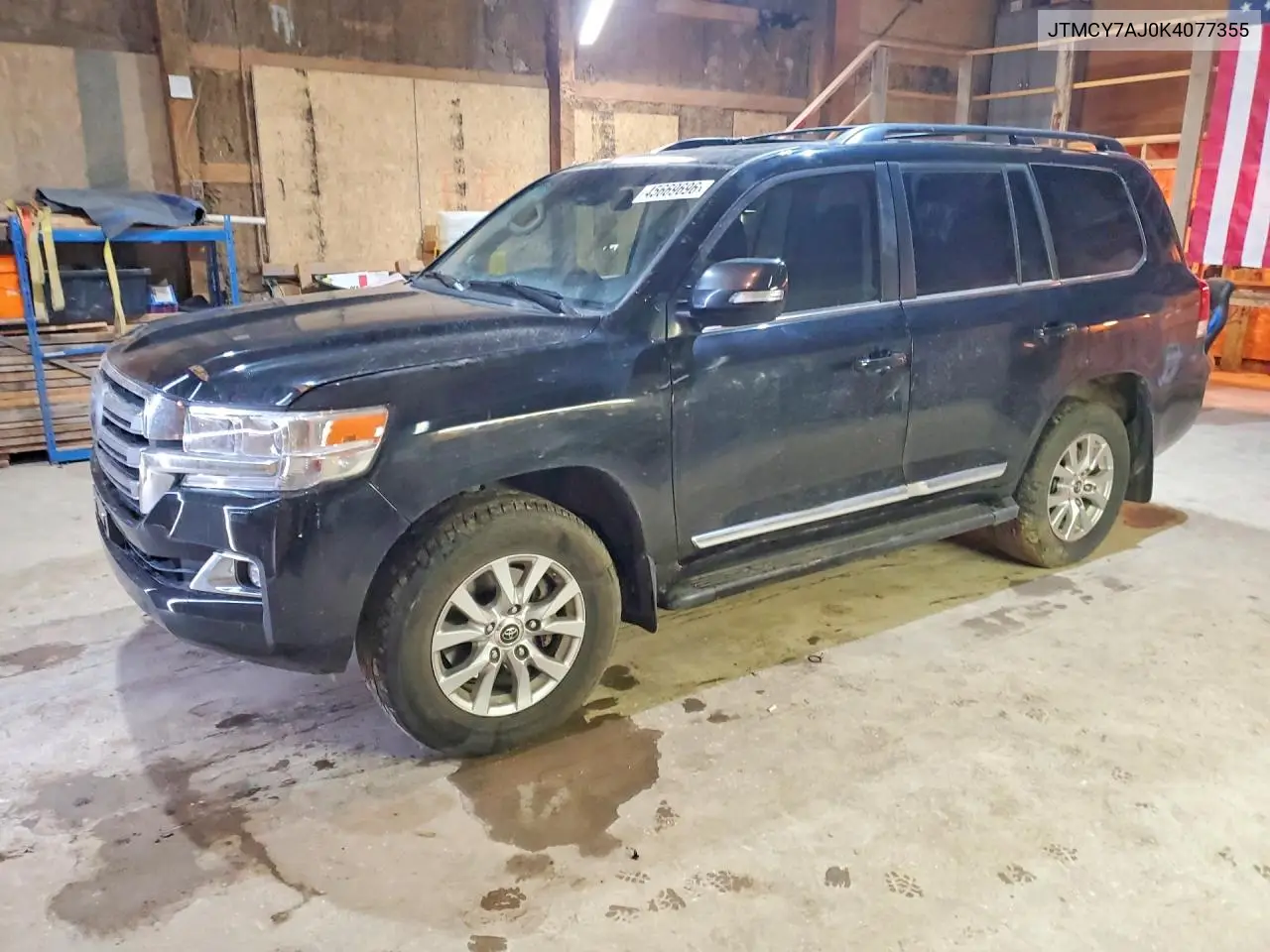 2019 Toyota Land Cruiser Base VIN: JTMCY7AJ0K4077355 Lot: 45669696